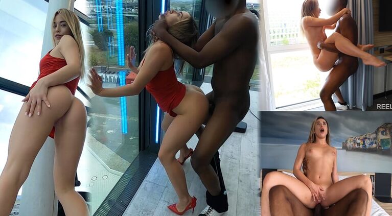 Perfect ass Spanish Dancer Anastasia Brokelyn gets fucked hard in the gym and at the Hotel by a producer